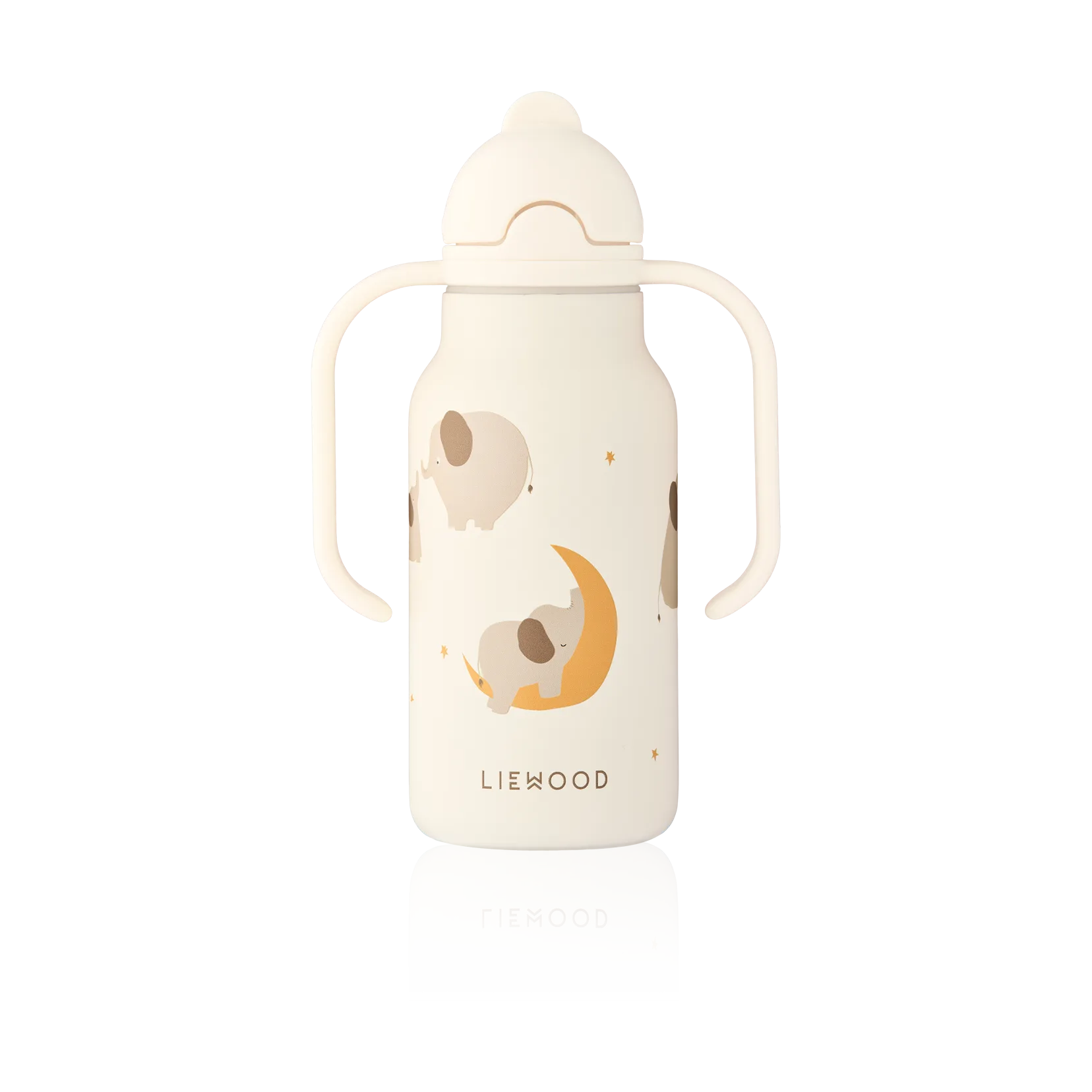 Kimmie vannflaske 25 cl, Elephant-Creme de la creme Liewood