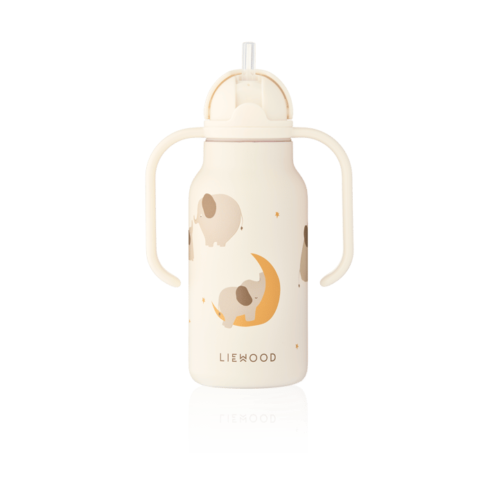 Kimmie vannflaske 25 cl, Elephant-Creme de la creme Liewood