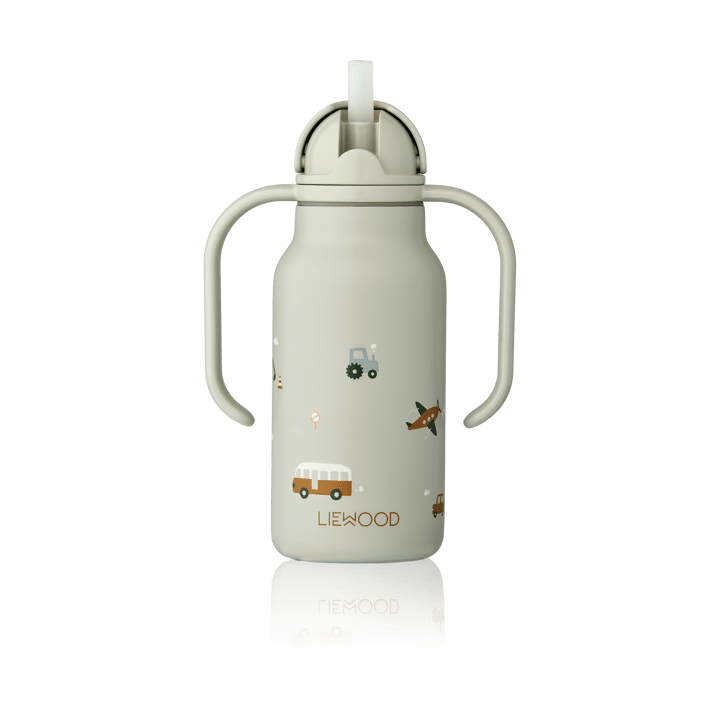 Kimmie vannflaske 25 cl, Vehicles-Dove blue Liewood