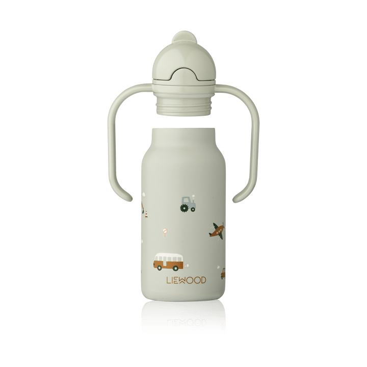 Kimmie vannflaske 25 cl, Vehicles-Dove blue Liewood