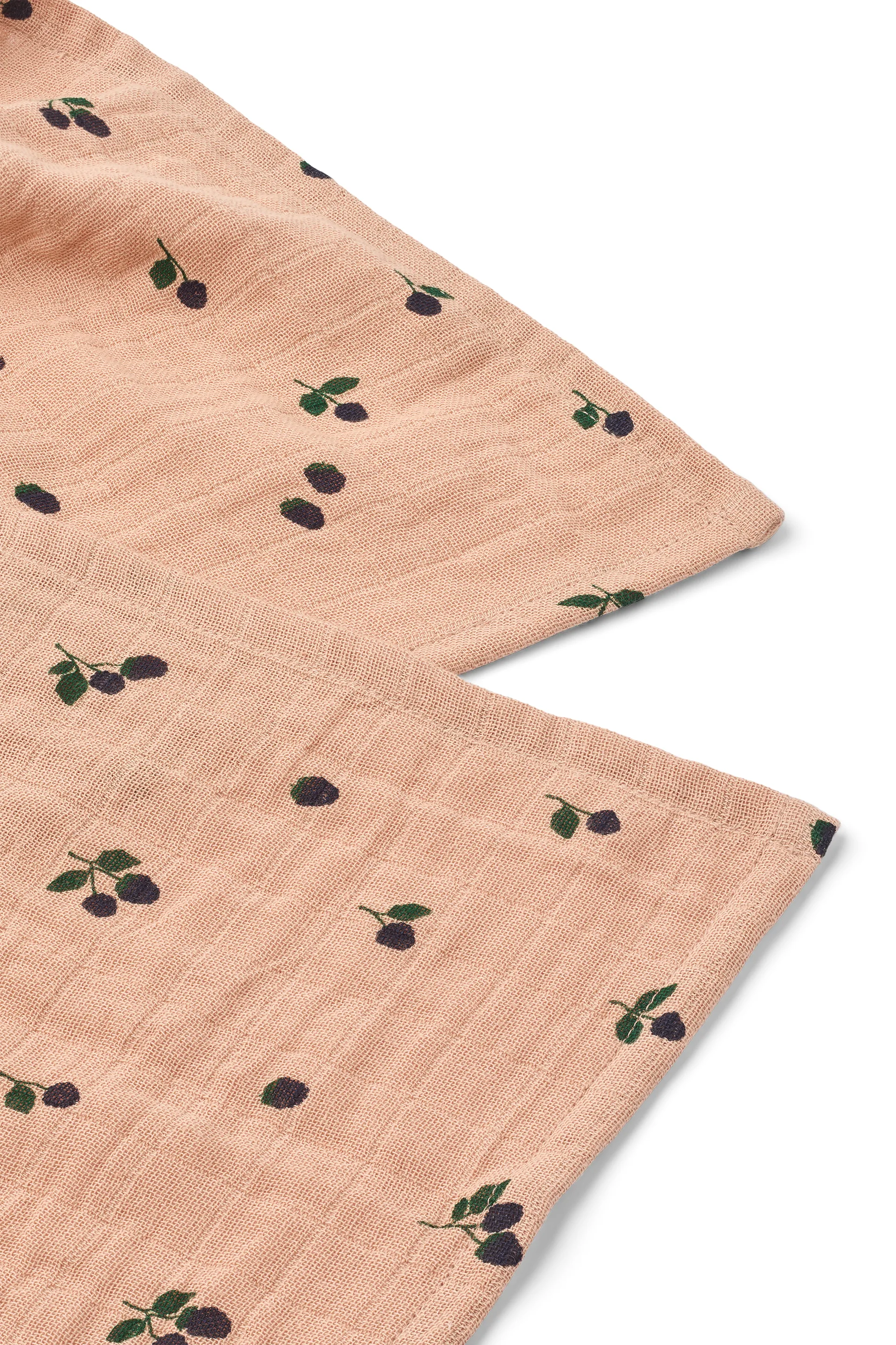 Lewis muslinpledd 2-pakning 65x65 cm, Mini Berry-Pale tuscany Liewood