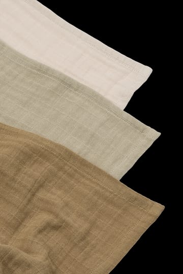 Lewis musselin teppe 3 deler 65x65 cm - Sandy mix - Liewood