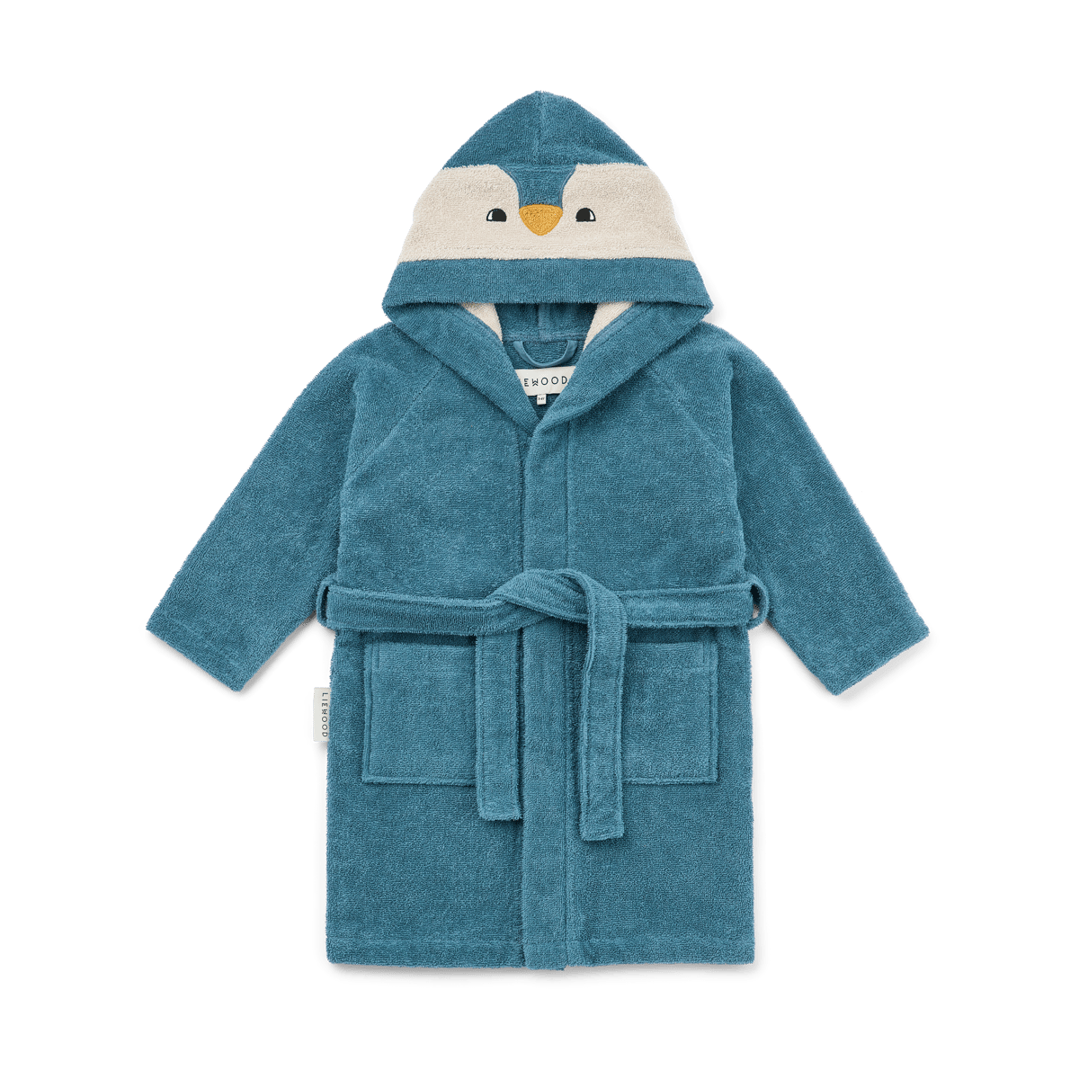 Bilde av Liewood Lily badekåpe Penguin oceanview mix 1-2 år