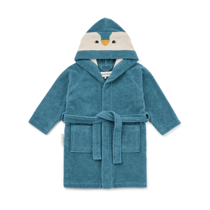Lily badekåpe, Penguin oceanview mix - 3-4 år - Liewood