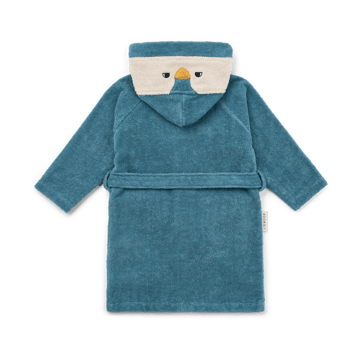 Lily badekåpe, Penguin oceanview mix - 5-6 år - Liewood