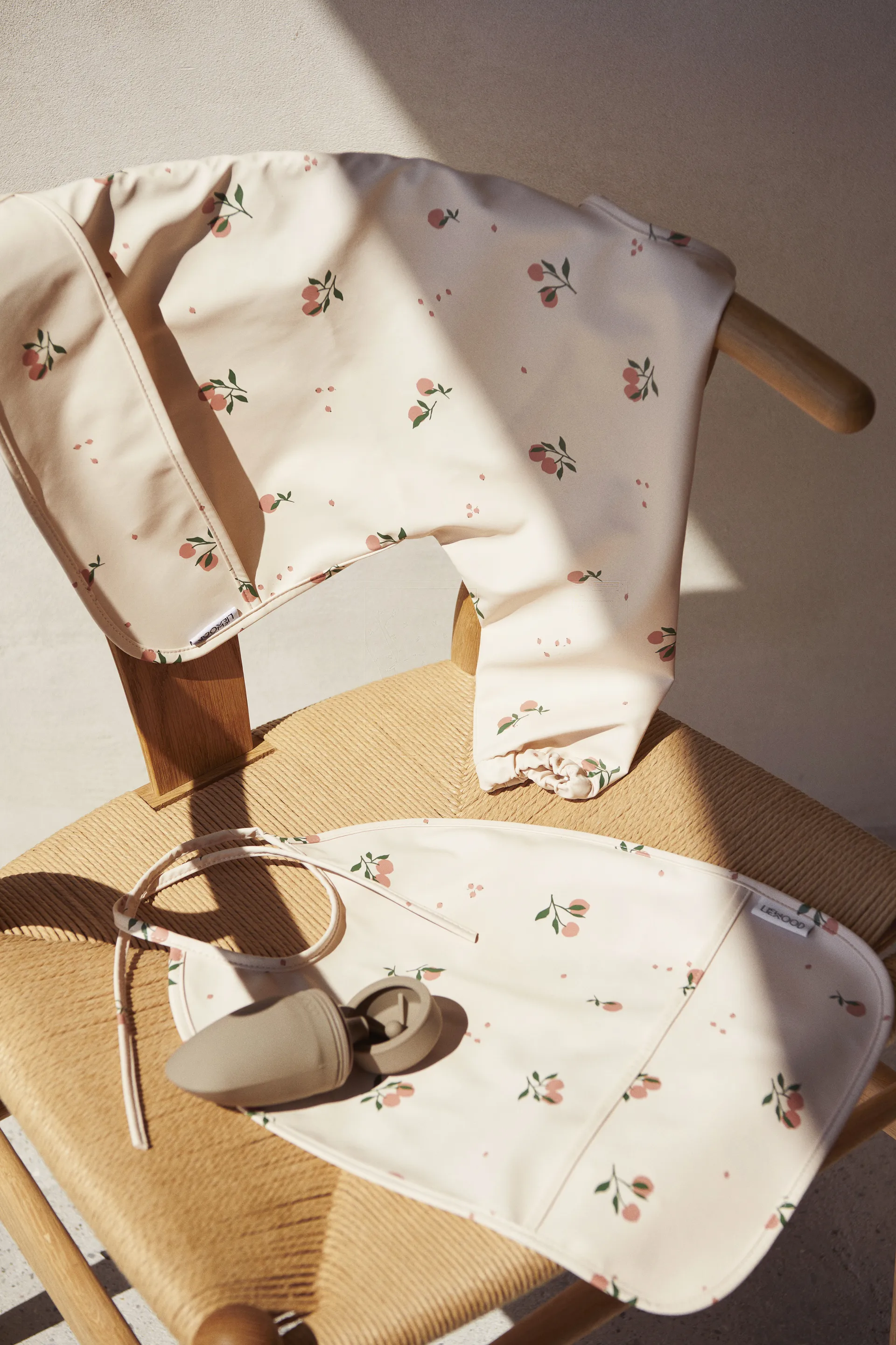 Merle smekke med erme, Peach-Sea shell mix Liewood