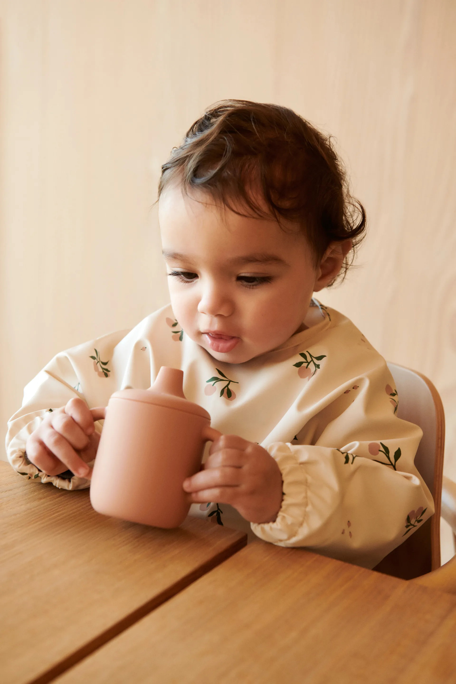 Merle smekke med erme, Peach-Sea shell mix Liewood