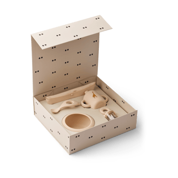 Mileah baby mealtime servisesett - Apple blossom - Liewood