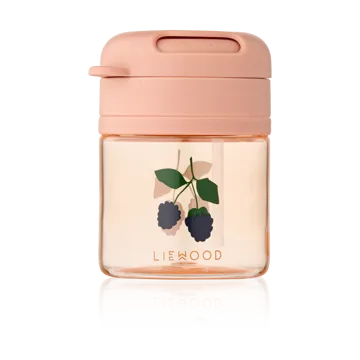 Pavia kopp med sugerør 28 cl - Berry-Pale Tuscany - Liewood