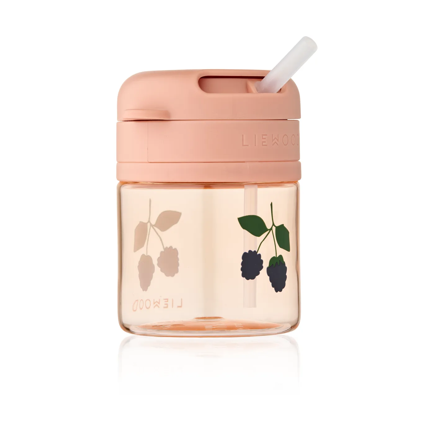 Pavia kopp med sugerør 28 cl, Berry-Pale Tuscany Liewood