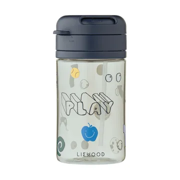 Pavia kopp med sugerør - Play-dusty peppermint - Liewood