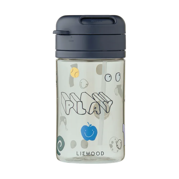 Pavia kopp med sugerør - Play-dusty peppermint - Liewood