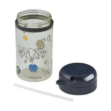 Pavia kopp med sugerør - Play-dusty peppermint - Liewood