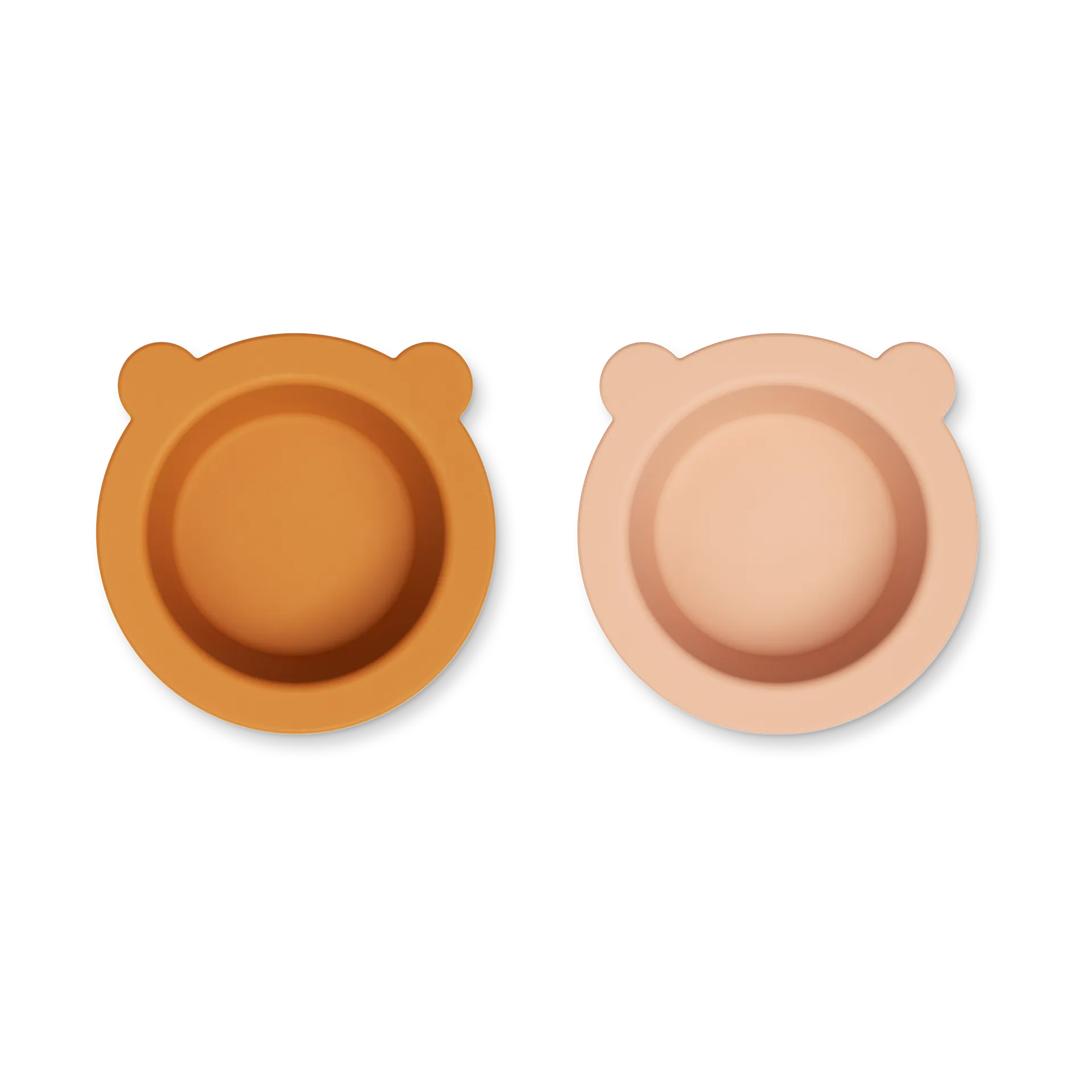 Peony bolle med sugekopp Ø16 cm 2 deler, Mustard-tuscany rose mix Liewood