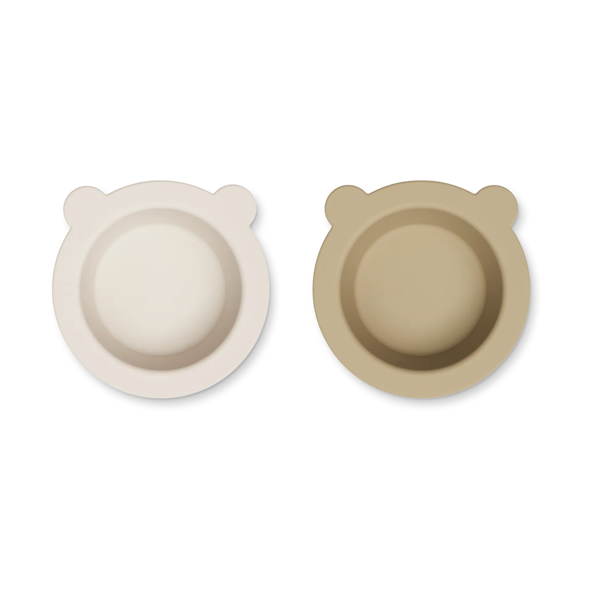 Peony bolle med sugekopp Ø16 cm 2 deler, Sandy-Oat Liewood