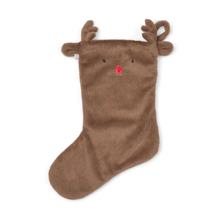 Raina Reindeer julestrømpe - Pekan - Liewood
