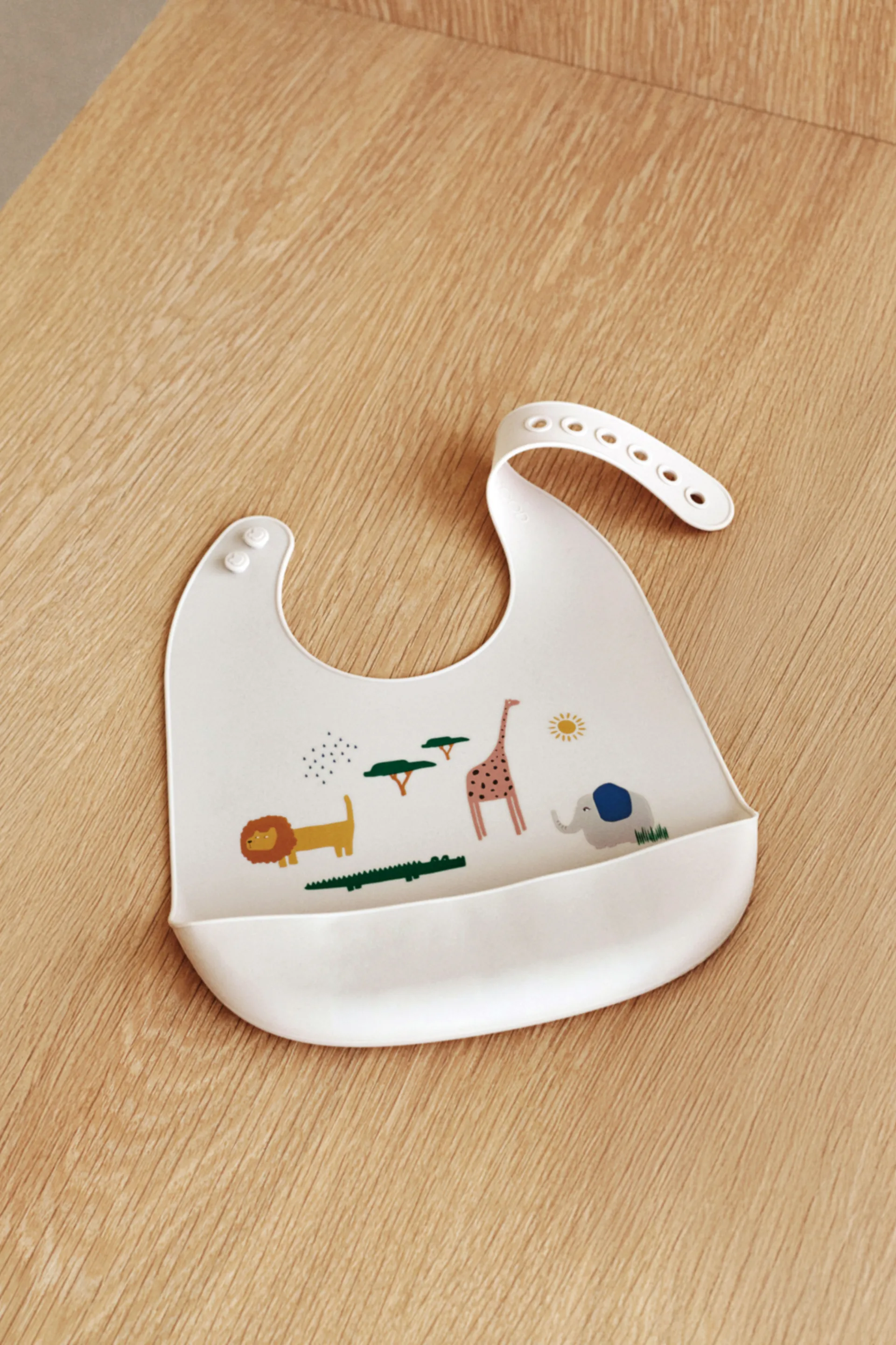 Tilda smekke silikon 2-pakning, Safari sandy mix Liewood