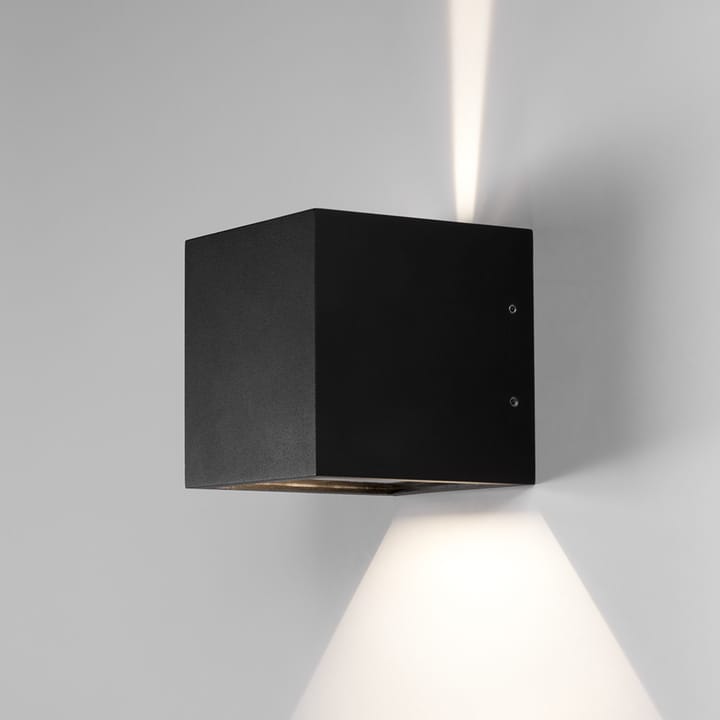 Cube Up/Down vegglampe - black - Light-Point