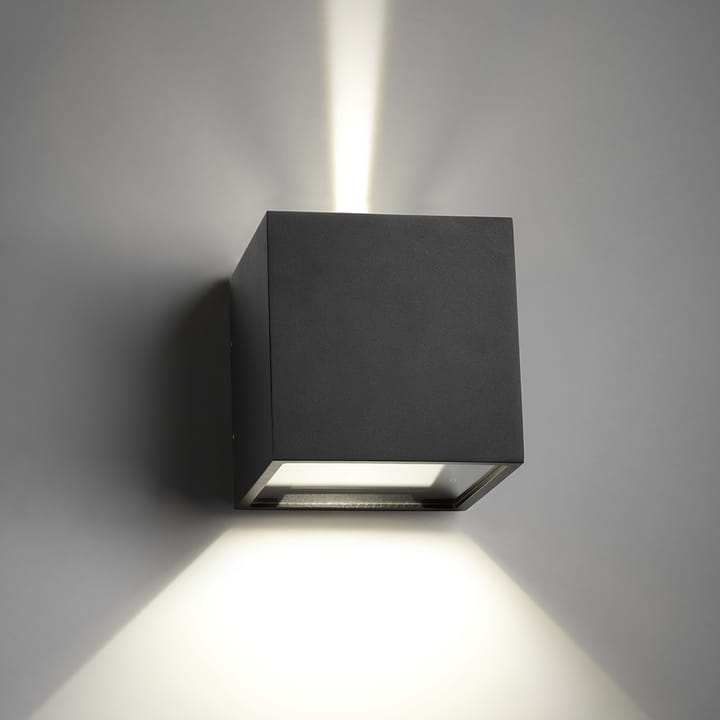 Cube XL Up/Down vegglampe, black Light-Point