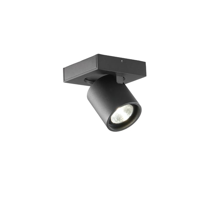 Focus 1 vegg- og taklampe - black, 3000 kelvin - Light-Point