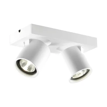 Focus 2 vegg- og taklampe switch tune - White - Light-Point