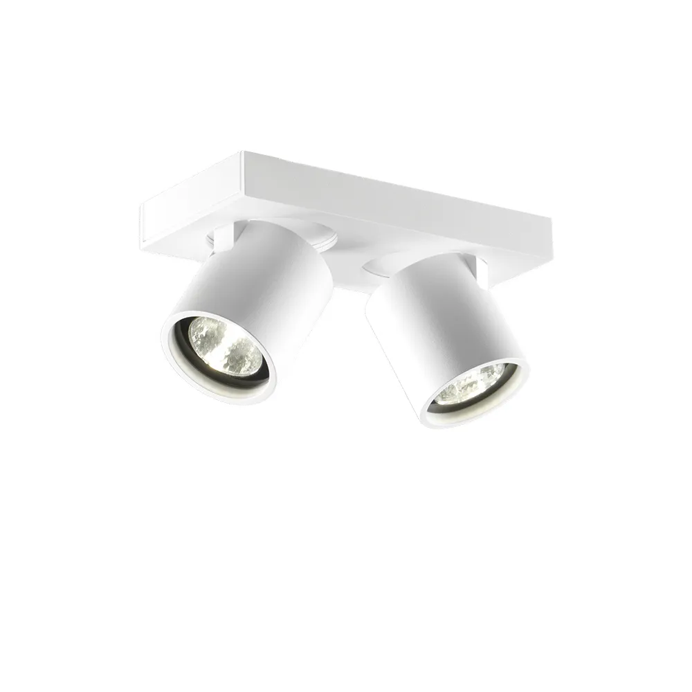 Focus 2 vegg- og taklampe, White, 3000 kelvin Light-Point