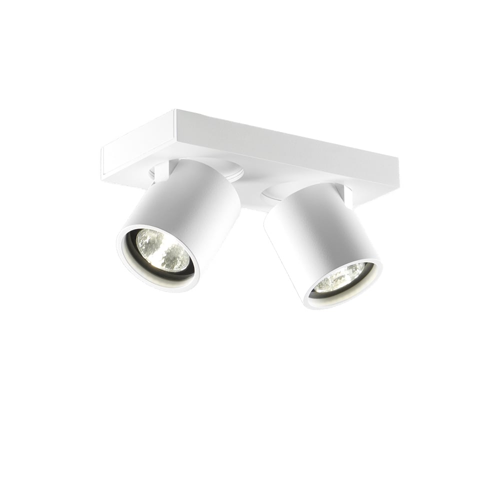 Light-Point Focus 2 vegg- og taklampe White, 3000 kelvin