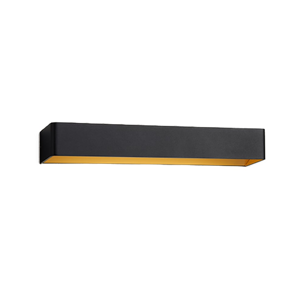 Bilde av Light-Point Mood 3 vegglampe Black/gold 3000 kelvin