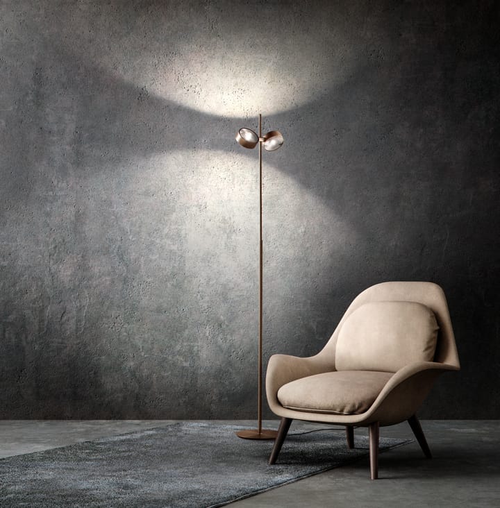Orbit gulvlampe, Rose gold Light-Point