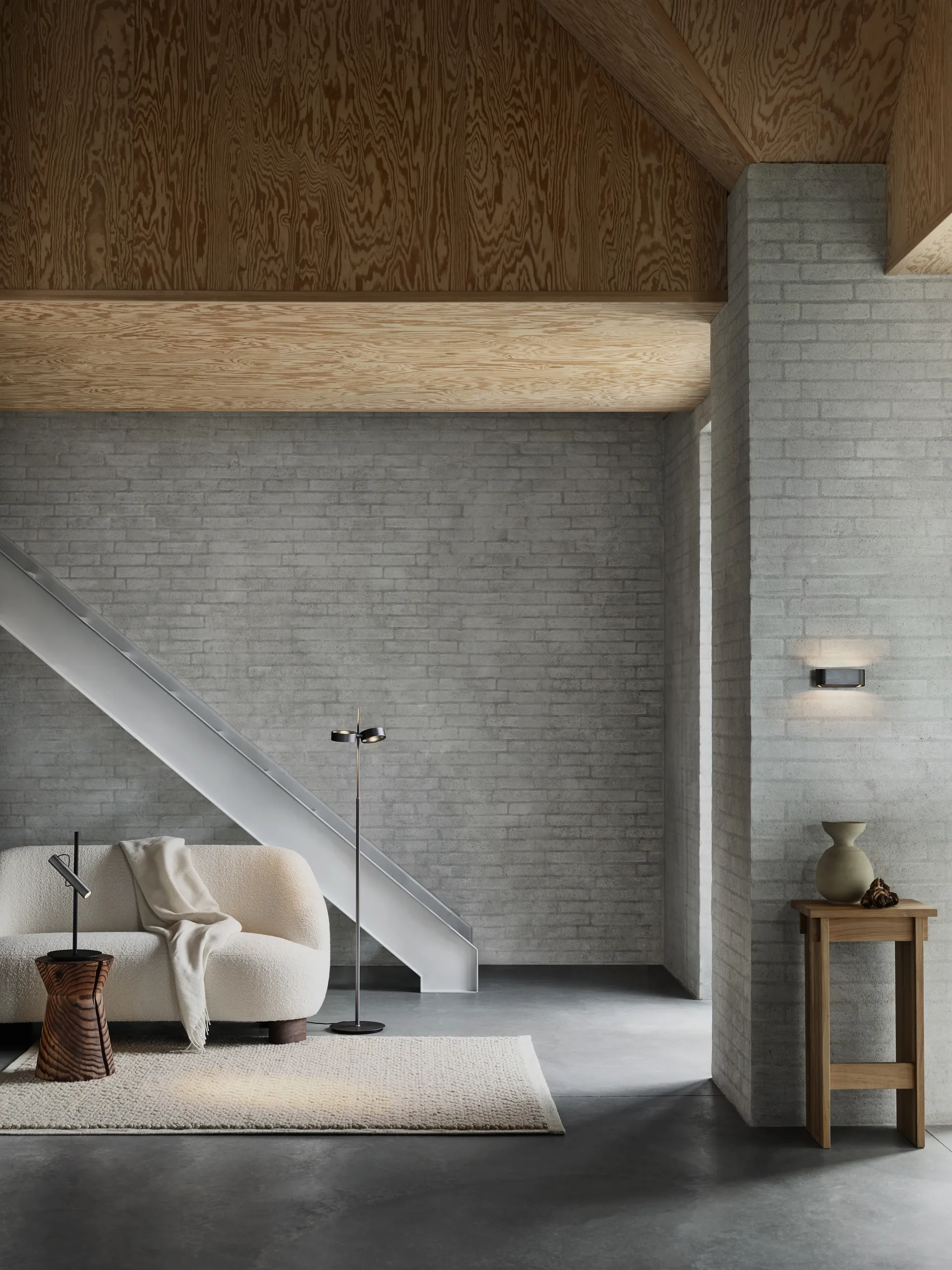 Orbit gulvlampe, Titanium Light-Point