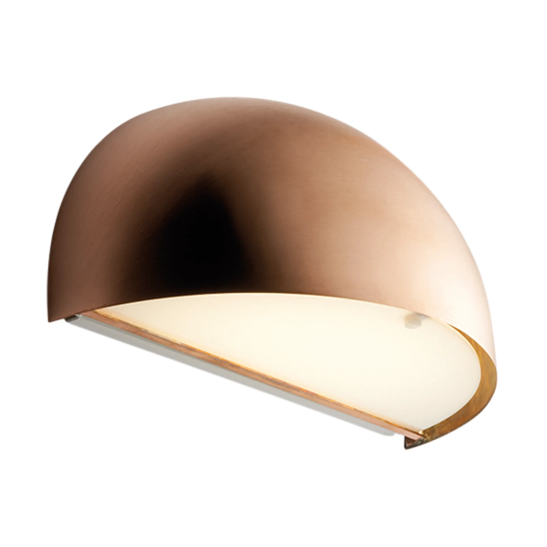 Rørhat vegglampe, Copper raw, LED Light-Point