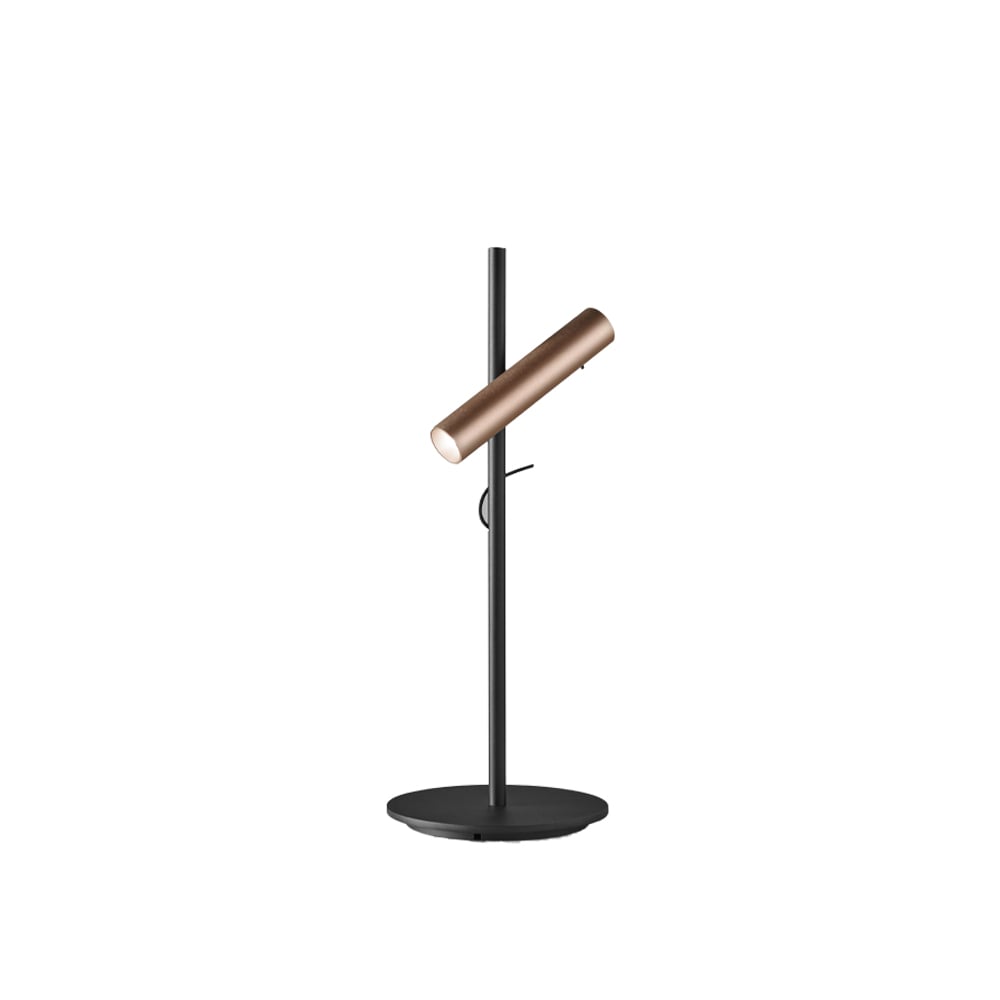 Light-Point Spirit T1 bordlampe black/rose gold | Skandinavisk Design | Bordlamper | Svart