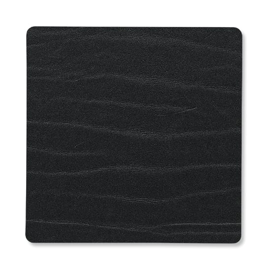 Buffalo glassunderlag square, svart LIND DNA