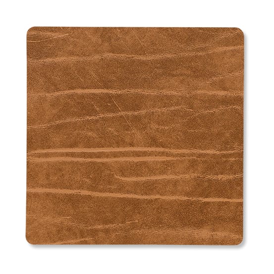 Buffalo glassunderlag vendbar square 1 stk., svart-natur LIND DNA