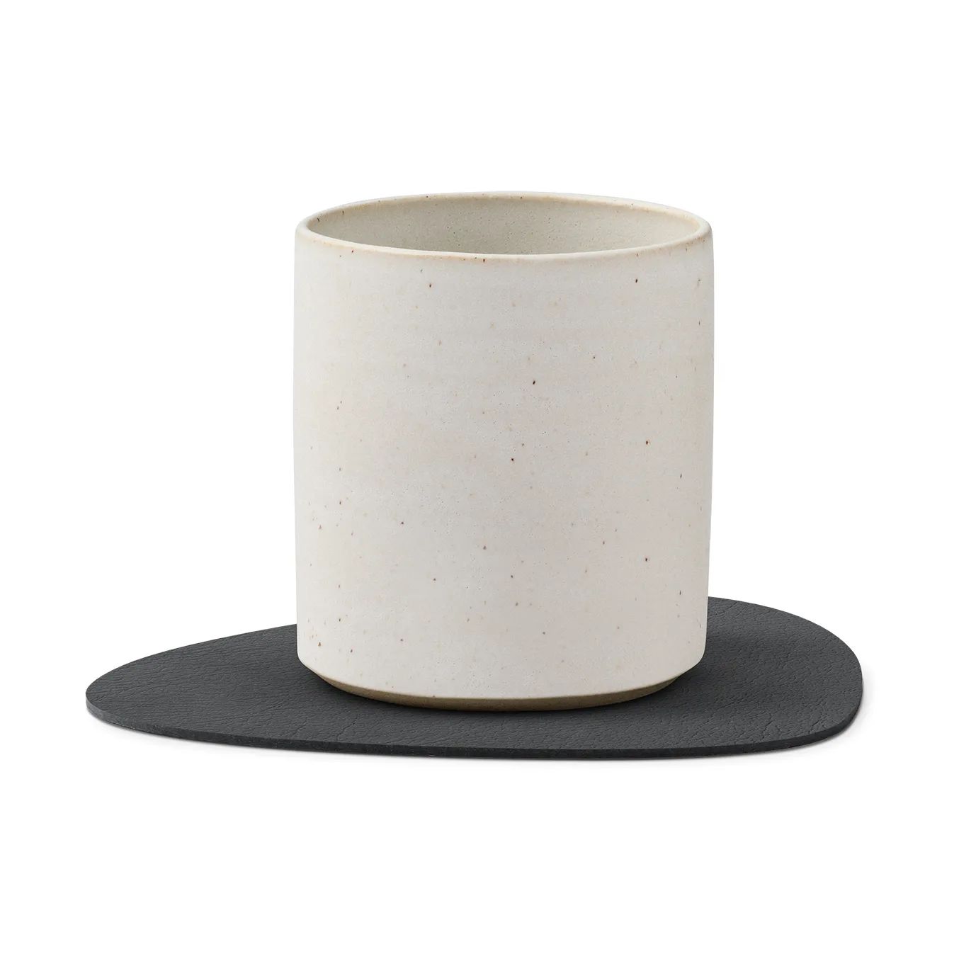 Cloud-Nupo glassunderlag vendbar curve 1 stk., antrasittgrå-pastellgrønn LIND DNA