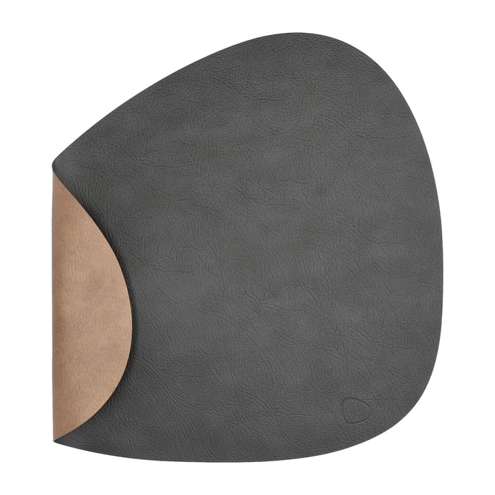 Cloud spisebrikke vendbar curve L 1 stk. - Black-brown - Lind DNA