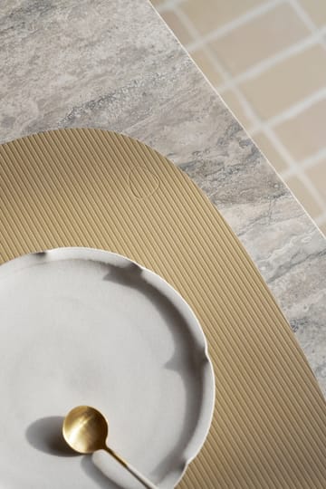 Corduroy bordbrikke curve L - Lemon Sorbet - LIND DNA