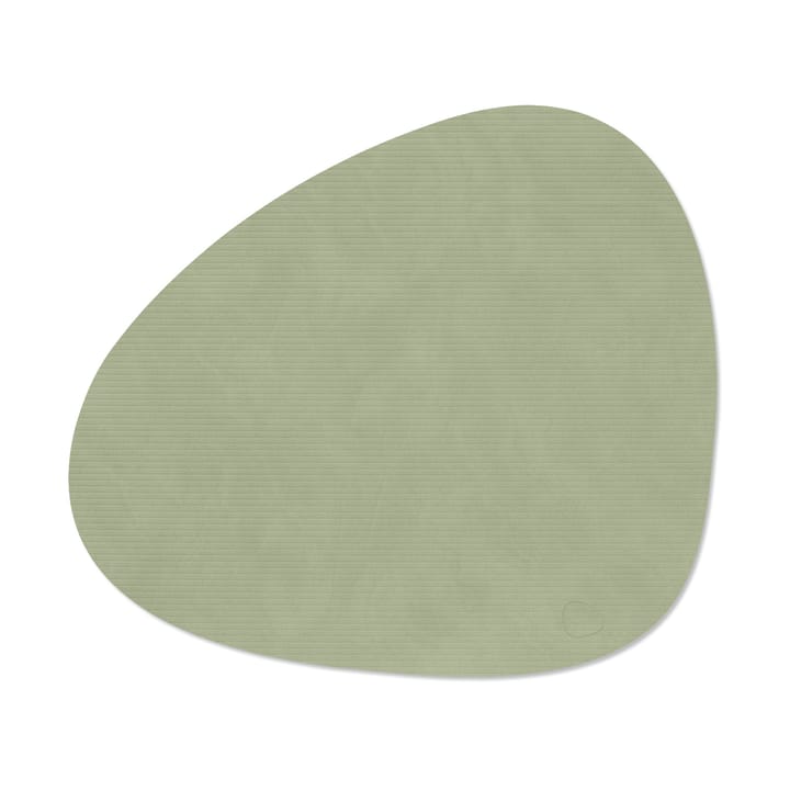 Corduroy bordbrikke curve L - Olive Green - LIND DNA