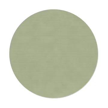 Corduroy bordbrikke - Olive green, circle, L - LIND DNA