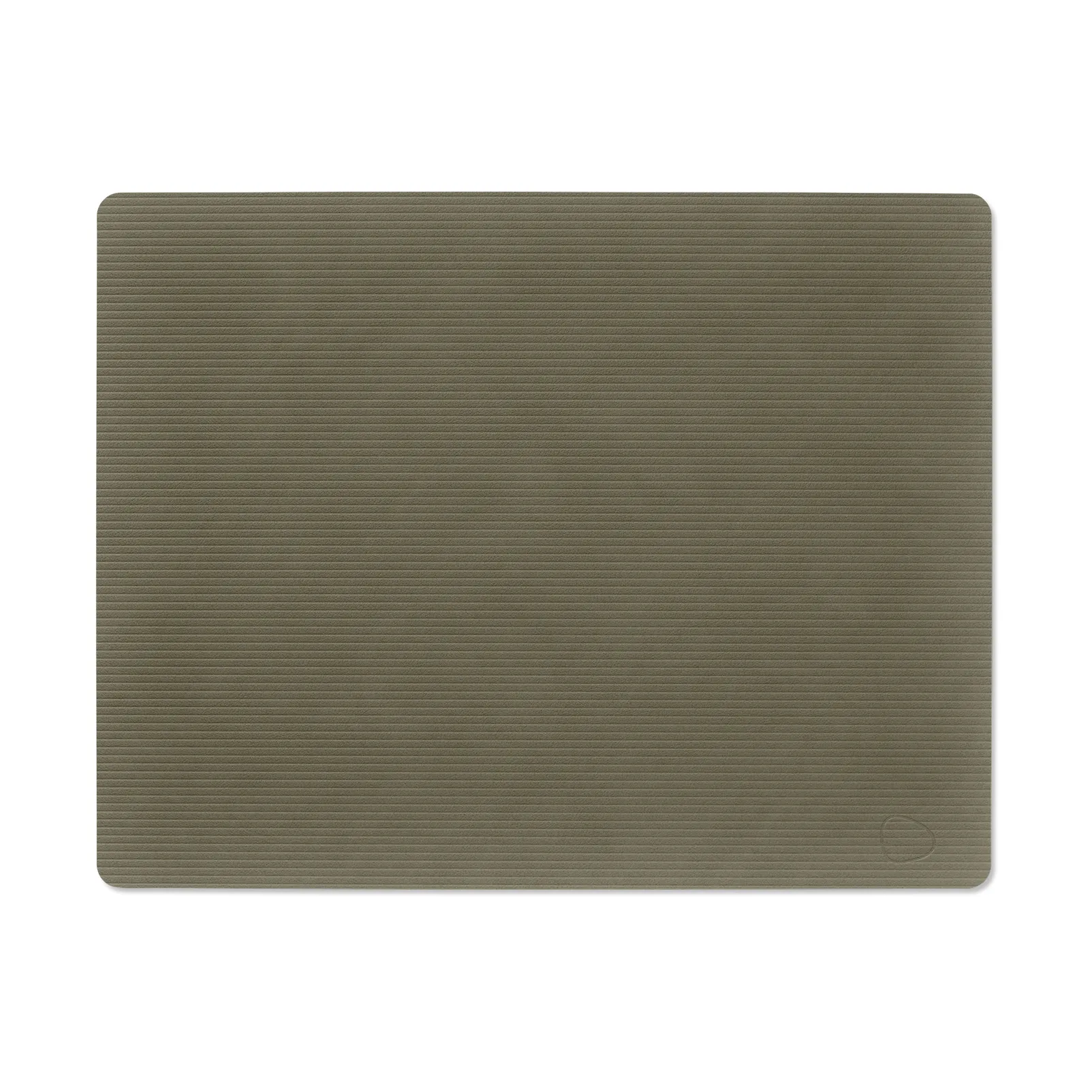 Corduroy bordbrikke square L, Army Green LIND DNA