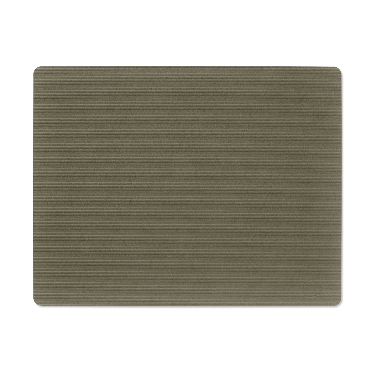 LIND DNA Corduroy bordbrikke square L Army Green