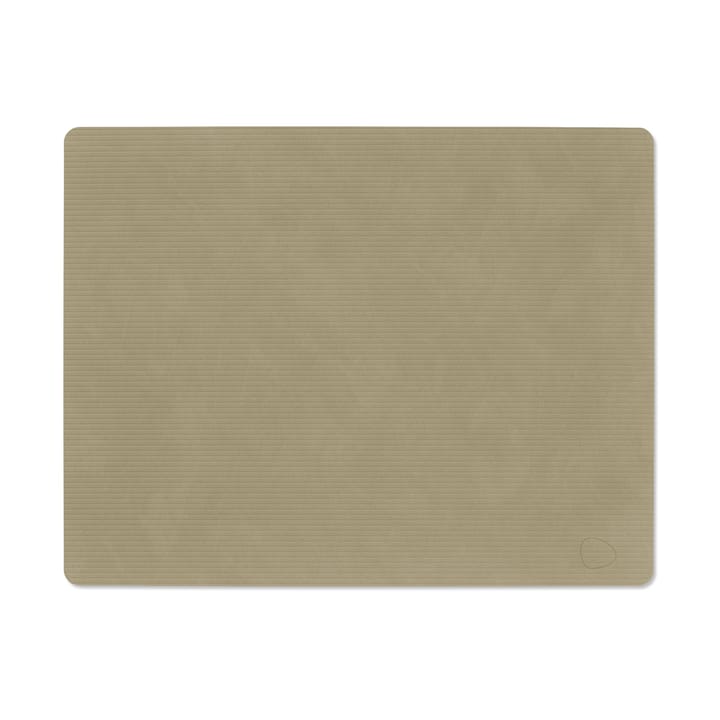 Corduroy bordbrikke square L - Herbal Dust - LIND DNA