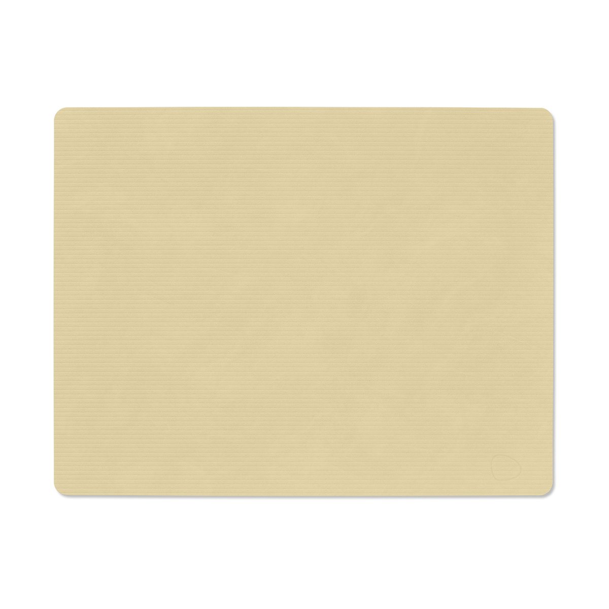 LIND DNA Corduroy bordbrikke square L Lemon Sorbet