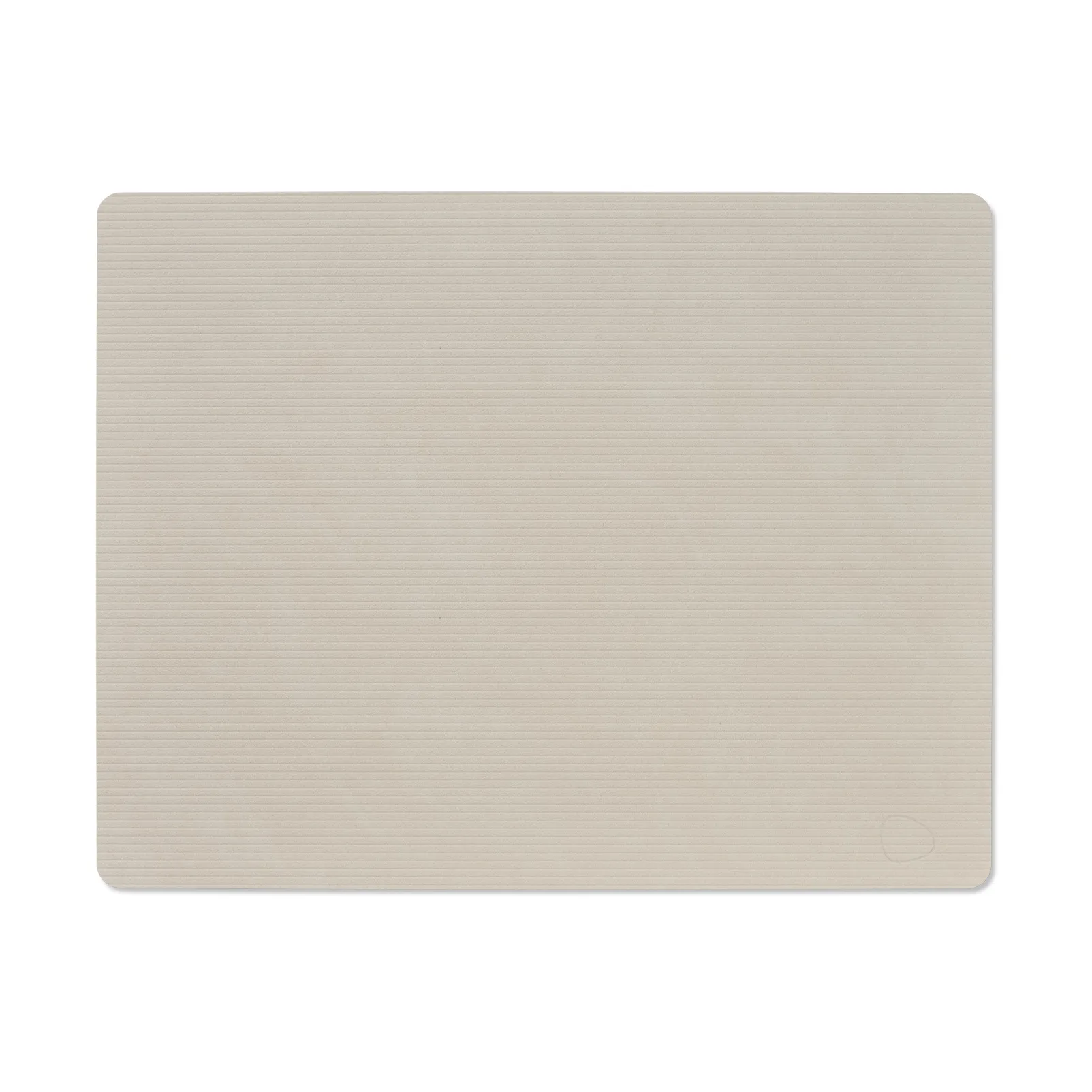 Corduroy bordbrikke square L, Oyster White LIND DNA