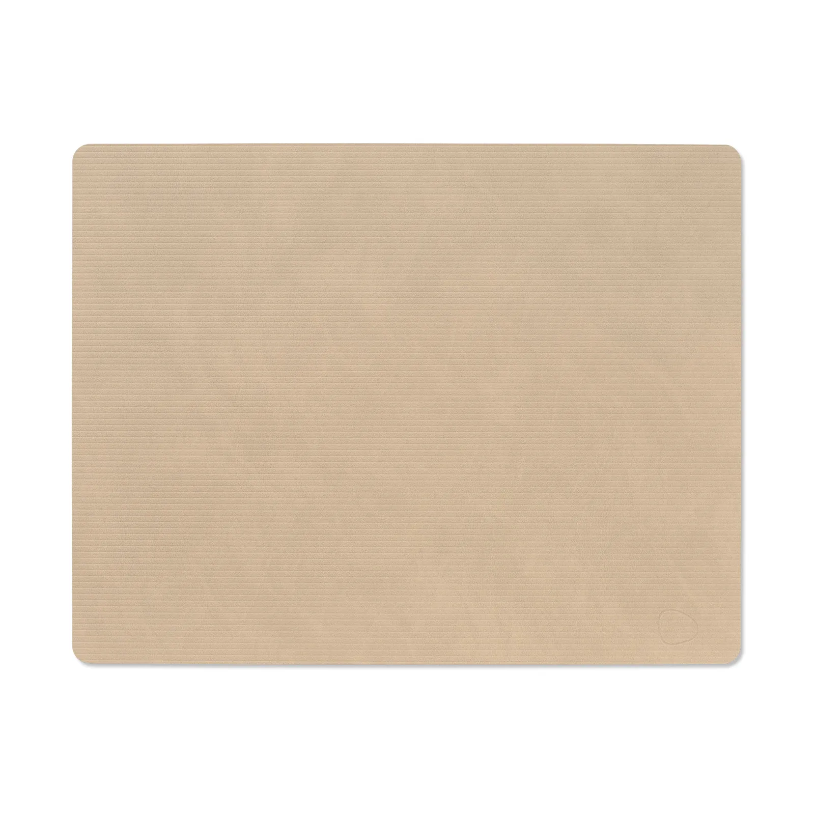 Corduroy bordbrikke square L, Sand LIND DNA