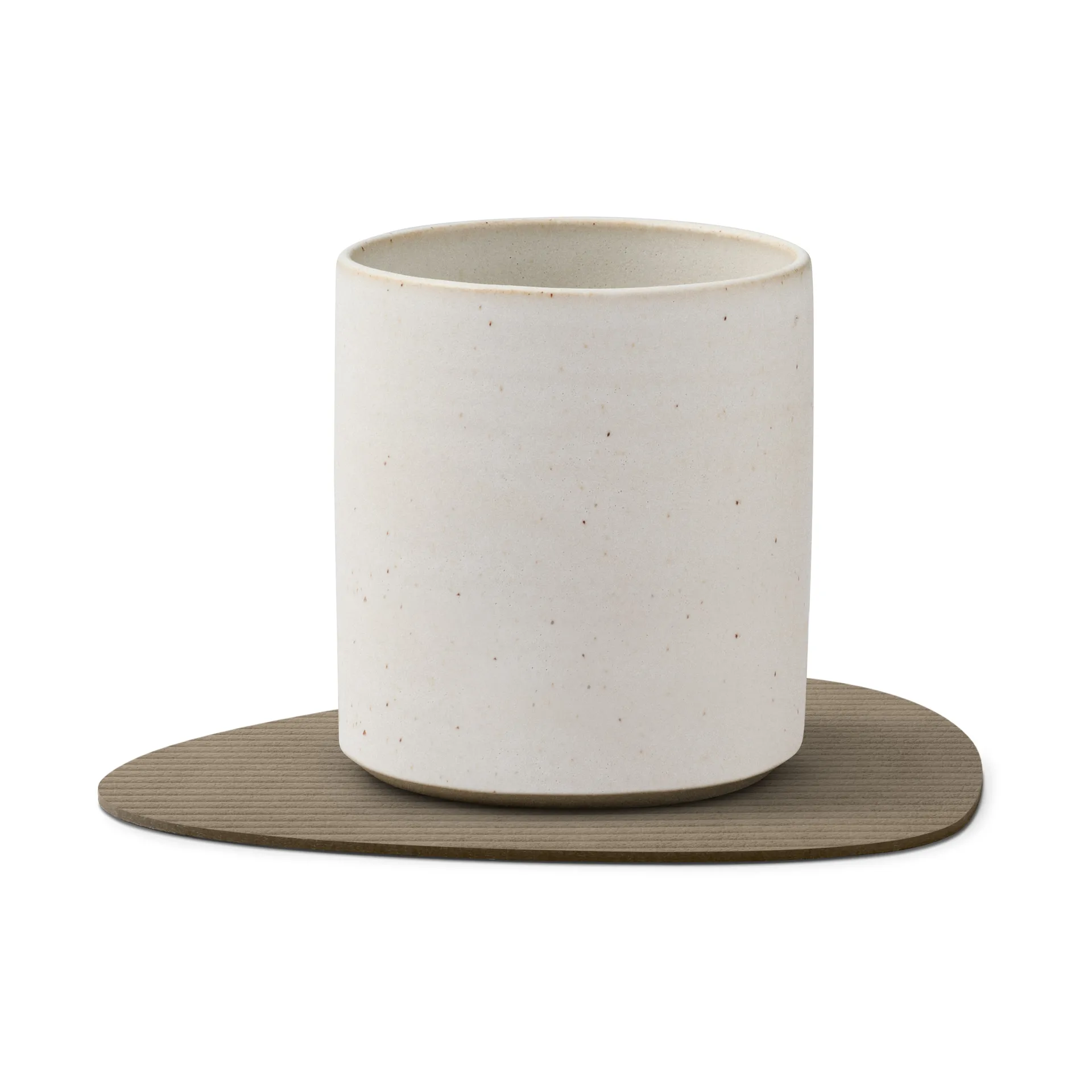 Corduroy glassunderlag curve, Nomad Grey LIND DNA