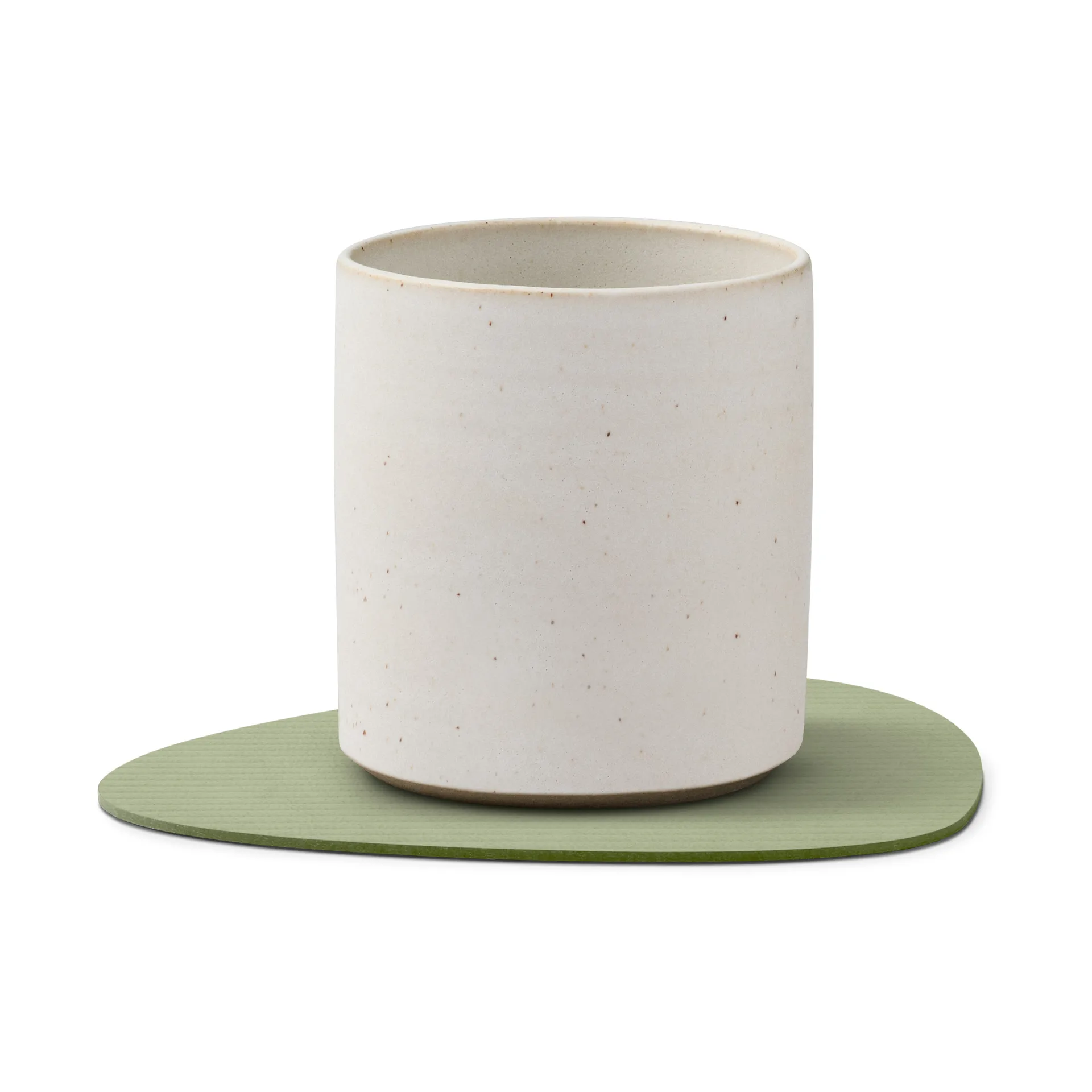 Corduroy glassunderlag curve, Olive Green LIND DNA