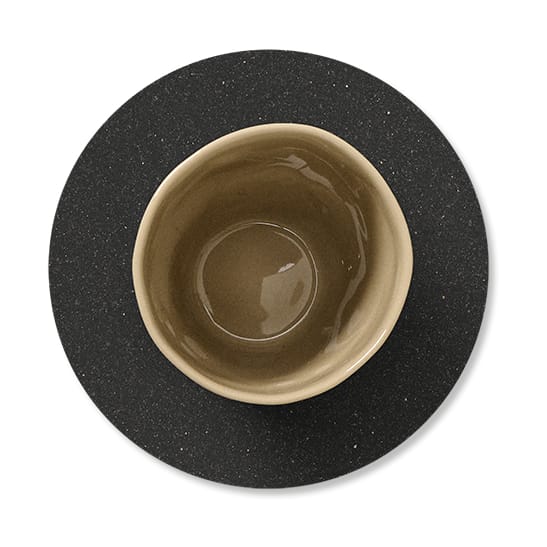 Core glassunderlag circle , Flecked anthracite LIND DNA