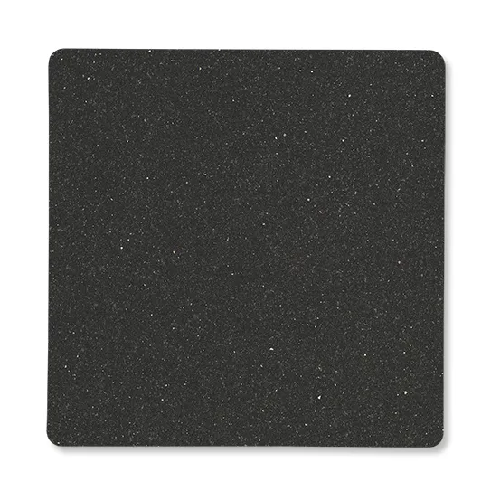 Core glassunderlag square , Flecked anthracite LIND DNA