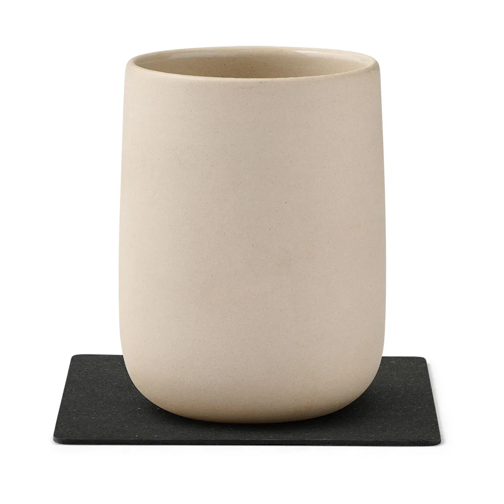 Core glassunderlag square , Flecked anthracite LIND DNA